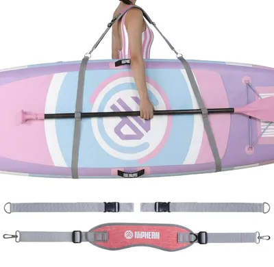 Image de Solidchoice - Sangle de portage pour paddleboard, avec bandoulière réglable