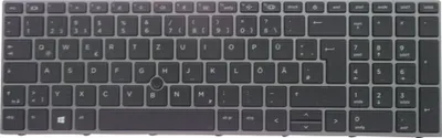 Obrázek produktu pro HP M20128-041, Klávesnice, Německý, Podsvícení klávesnice, HP