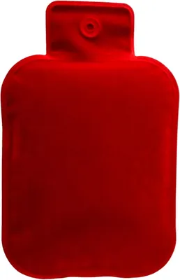 Productafbeelding van Warmwaterkruik met gel voor gebruik in de magnetron, betrouwbare warmte en comfortabel gevoel, warmwaterkruik (rood)