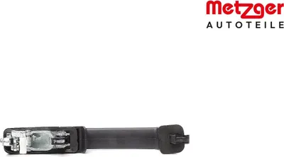 Produktbild von METZGER 2310587 Türgriff Hinten Links für VW PASSAT Variant (3A5, 35I) Schwarz