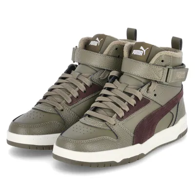 Produktbild von Puma High Sneaker RBD GAME WTR JR Kinder Leder und Synthetik Grün Größe: 5
