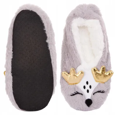 Productafbeelding van Dames slippers grijs – dames slippers maat 35–38 – slippers met een racewagenmotief – warme slippers – comfortabele slippers