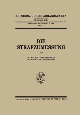 Zdjęcie produktu dla Die Strafzumessung