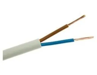 Produktbild von Flachkabel H03VVH2-F (OMYp) 2x1 weiß /100m/