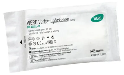 Produktbild von WERO Verbandpäckchen DIN 13151-M, steril