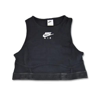Immagine prodotto di Maglietta Nike Air Rib Tank Top Wmns nera/bianca DM6069010