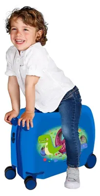Zdjęcie produktu dla JOUMMABAGS Walizka dziecięca na kółkach MOVOM Dino MAXI tworzywo ABS, 50x38x20 cm, pojemność 34 l