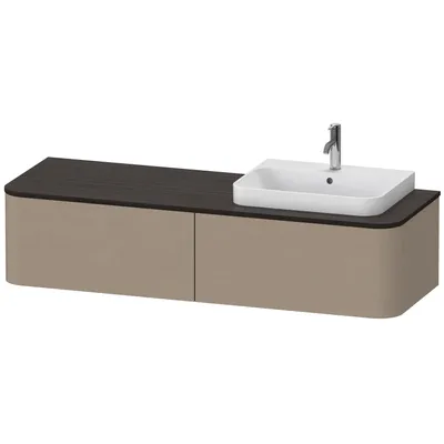 Produktbild von DURAVIT HP4944R7575 WTU HappyD2+ wandh.,354x1600x550mm