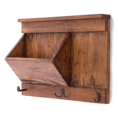 Produktbild von SCHLÜSSELBRETT "NATURA 50" | 50x35x13cm (BxHxT), Staufach | Garderobe