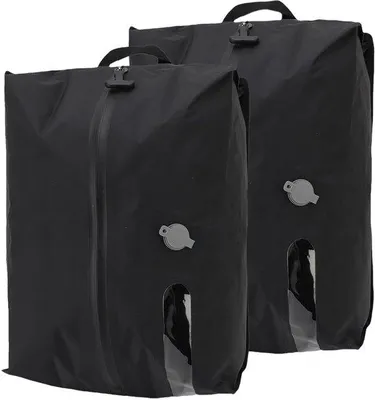 Obrázek produktu pro Sada 5 vakuových cestovních sáčků (2 velké 80 x 60 cm + 3 malé 60 x 40 cm) Průhledné cestovní sáčky na cestování, do kufru, na oblečení, opakovaně použitelné