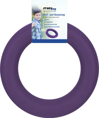 Produktbild von Wurf- und Tennisring Tennisringe Wurfring Wurfringe Kunststoff 18 cm