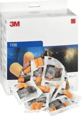 Immagine prodotto di inserti auricolari 3M™, 37 dB, senza cavo, 200 paia/confezione, 1100