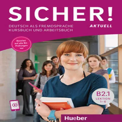 Immagine prodotto di Sicher! aktuell B2.1 Lezioni 1-6. libro di testo e quaderno di lavoro con audio online