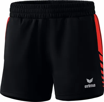 Produktbild von Erima Six Wings Worker Shorts Schwarz/Rot - 40