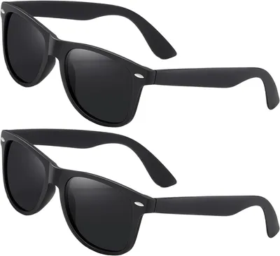 Produktbild von Sonnenbrille Uni, schwarz, rechteckig, UV400, für Outdoor-Aktivitäten