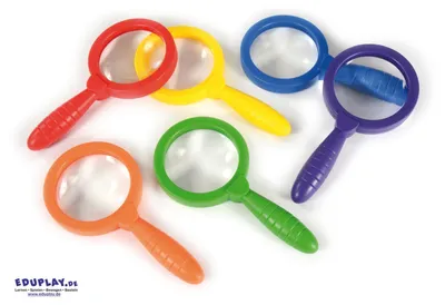 Immagine prodotto di EDUPLAY 150126 Occhiali di ingrandimento, multicolore (confezione da 6)