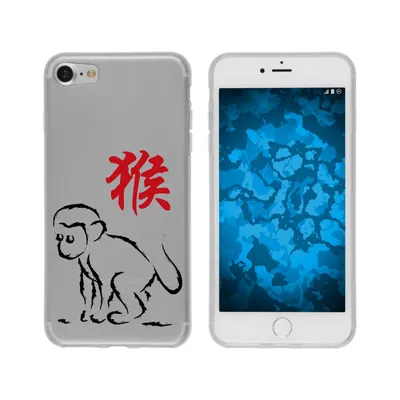 Produktbild von PhoneNatic Case kompatibel mit Apple iPhone 6s / 6 Silikon-Hülle Tierkreis Chinesisch M9