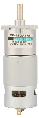 Produktbild von XD-42GA775 Mikro-DC-Getriebemotor, Drehzahlregelung, CW-CCW-Motor (200 U/min, 12 V)