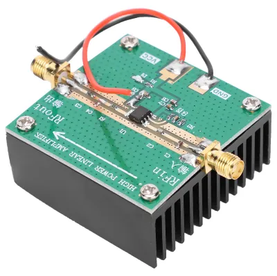 Obrázok produktu pre RF2126 Vysokofrekvenčný výkonový zosilňovač 400–2700 MHz, 2,4 GHz, 1 W s chladičom