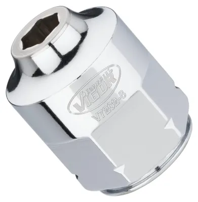 Produktbild von Vigor V7202-8, Buchse, 1/2", Metrisch, 1 Kopf/Köpfe, 8 mm