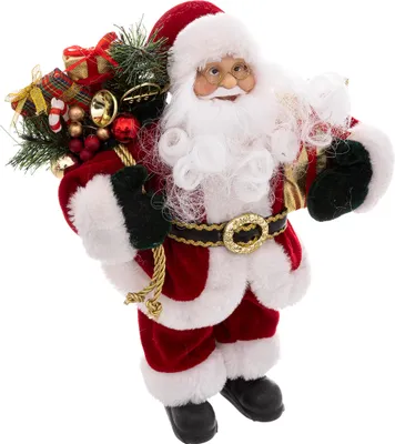 Produktbild von Weihnachtsmann rot aus samt 30cm - Feeric Lights & Christmas