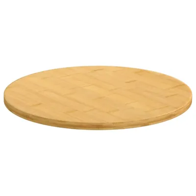 Immagine prodotto di Piano tavolo vidaXL Ø 40 x 1,5 cm in bambù