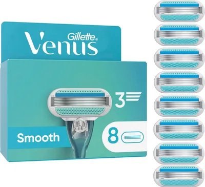 Produktbild von Gillette Rasierklingen Damen Körperpflege Venus Smooth sanfte Rasur wiederverwendbar sanftheit
