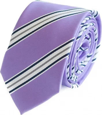 Produktbild von Fabio Farini - 1 Stück Herren Krawatte Lila - verschiedene Lila Männer Schlips in 6cm Schmal (6cm), Lila Weiß Schwarz - Purple Fire/Black/White
