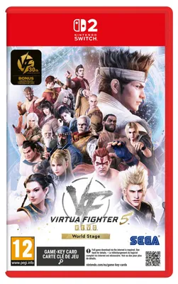 Immagine prodotto di SEGA Virtua Fighter 5 R.E.V.O. World Stage - Edizione 30° Anniversario per Nintendo Switch - Scheda con codice di gioco (2 copie)