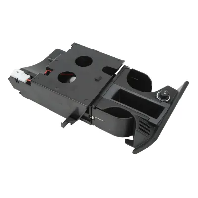 Imagen del producto de Portavasos con cenicero, 7H2858601, Portavasos, Monedero con cenicero, Portavasos con cenicero para vehículos Transporter, Inserto para portavasos, Portavasos para cigarrillos, encendedor y bebidas