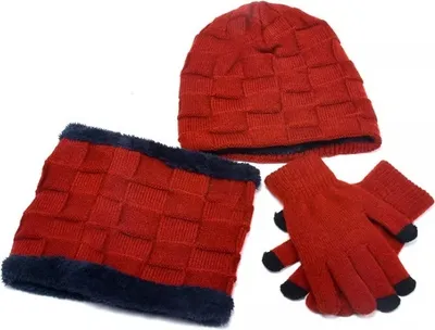 Produktbild von Herren-Winterset Bordeaux – Warm und Stilvoll KP21331