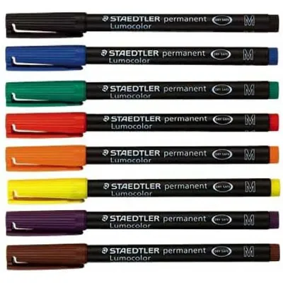 Produktbild von STAEDTLER Lumocolor Folienstifte-Set farbsortiert permanent 8 St.
