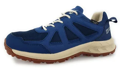 Produktbild von Jack Wolfskin Woodland 2 Texapore Low Sportschuhe Damen Wanderschuhe Blau, Schuhgröße:EUR 37.5 | UK 4.5