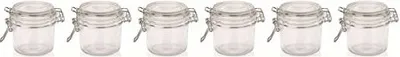 Produktbild von Glas mit Bügelverschluss 200 ml 6 Stück im Set Drahtbügelglas Einweckglas Vorrat