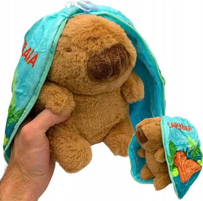 Produktbild von Capybara Plüschtier Überraschungsohren Plüschtier 20 cm