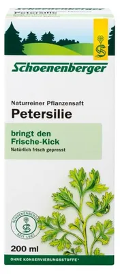 Zdjęcie produktu dla Schoenenberger Naturreiner Pflanzensaft Parsley, roztwór 200 ml