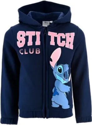 Produktbild von Disney Lilo u Stitch Mädchen Hoodie Pullover Gr. 98 bis 128 – Blau / 104