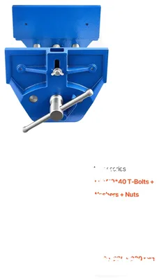 Image de Pinces de serrage pour menuiserie, mors réglables, en fonte durable, 9 pouces