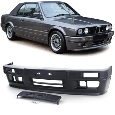 Produktbild von Front Spoiler Stoßstange Sport Optik Typ 2 passend für BMW E30 Facelift 85-94