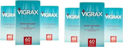 Immagine prodotto di 6x Trattamento Vigrax per una forte virilità con estratto di macis