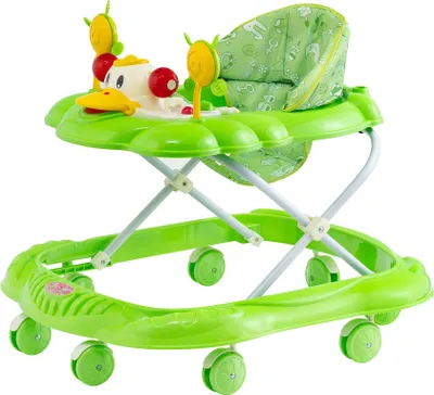 Produktbild von SEVICO Lauflernhilfe Babywalker mit Spielset Lauflernwagen Gehfrei Baby Kinder Grün V23-GREEN