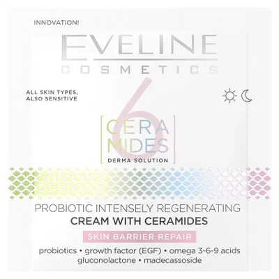 Zdjęcie produktu dla Eveline Cosmetics 6 Ceramides – krem do twarzy, nawilżenie, ukojenie