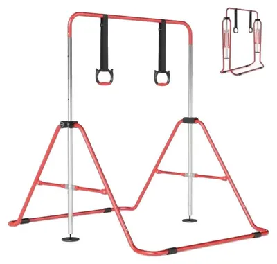 Immagine prodotto di Sbarra per ginnastica, con altezze regolabili, inclusi anelli da ginnastica, FXCYSOAMFPIYJ2