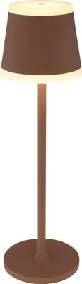 Produktbild von Globo Lighting Tischleuchte Metall rostfarben, LED