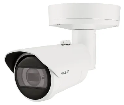 Produktbild von Hanwha XNO-C8083R, IP-Sicherheitskamera, Innen & Außen, Kabelgebunden, 120 dB, Decke/Wand, Weiß