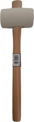 Produktbild von Hufa Fliesen Gummihammer klein Ø 54mm Fliesenleger Schonhammer Plattenleger