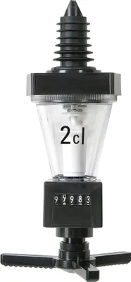 Obrázek produktu pro ROYAL Dávkovač s počítadlem, černý, 40 ml pro lihoviny