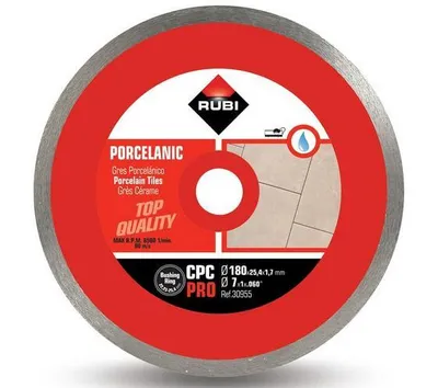 Produktbild von RUBI CPC DIAMANTSCHEIBE 180 x 25,4 mm PRO FÜR PORZELLANFLIESEN