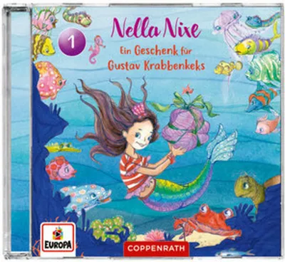 Obrázok produktu pre Die Spiegelburg CD Rozhlasová hra: Darček pre Gustava Krabbenkeka