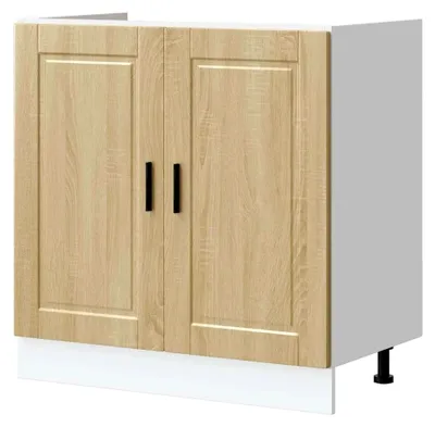 Produktbild von Spülenunterschrank Porto Sonoma-Eiche 80x46x81,5 cm